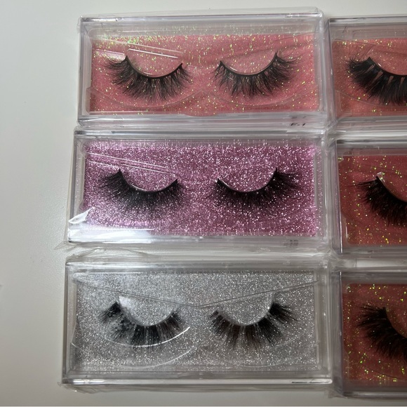 3D Handmade Mink Fake Eyelashes/Falsies - Picture 2 of 4